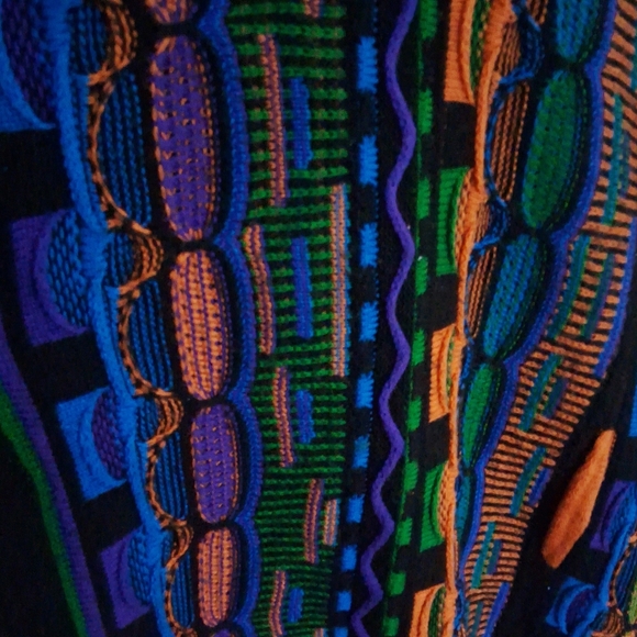 Protege Coogi Style Sweater,  Christine Condition Very Vibrant No Flaws Men's 2X - Picture 9 of 10